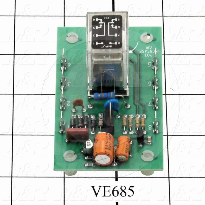 Time Delay Relay, 300 Sec, 240VAC