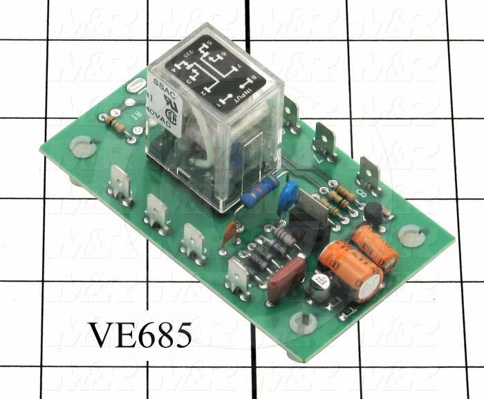 Time Delay Relay, 300 Sec, 240VAC