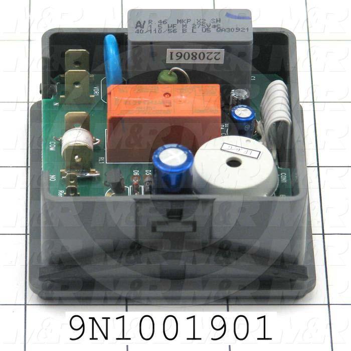 Timer, Digital, 99 Minutes, Off-Delay, 99 minutes Time Range, 120VAC