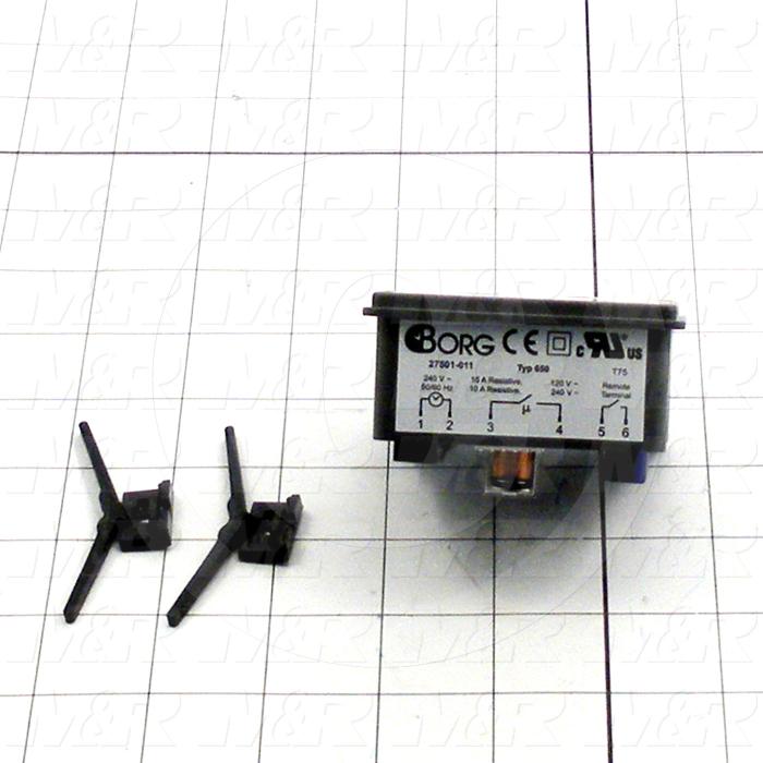 Timer, Digital, 99 Minutes, Off-Delay, 99 minutes Time Range, 240VAC