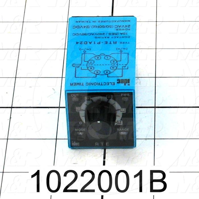 Timer, ONE-SHOT, 0-180 Sec Time Range, 24V AC/DC