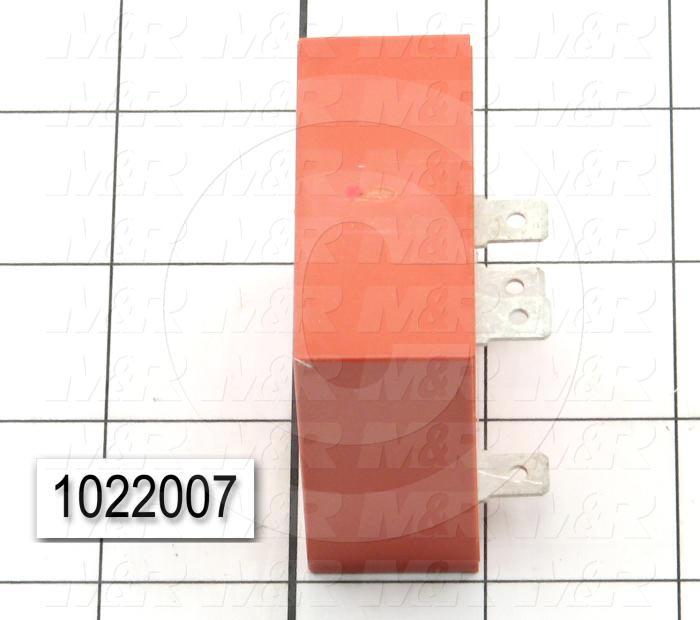 Timer, Solid State Cube Timer, 1-10 Sec Time Range, 120VAC