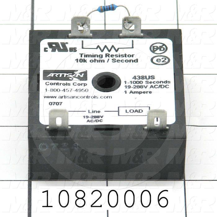 Timer, Universal Voltage, .25-5S, 1A Rating, 19-288V AC/DC