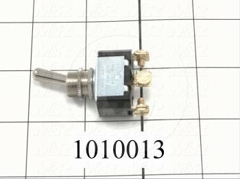 Toggle Switch, Maintained, 3 Positions, SPDT, 250VAC, 10A