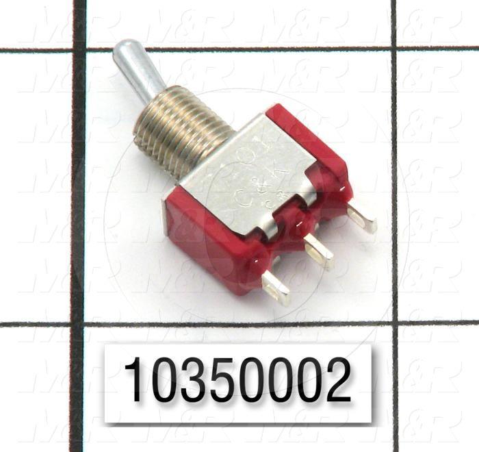 Toggle Switch, SPDT, 120VAC, 5A, Solder Lugs