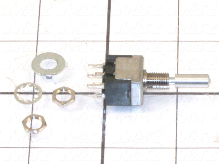 Toggle Switch, SPDT, Led Green, Led Yellow, 125VAC, 6A