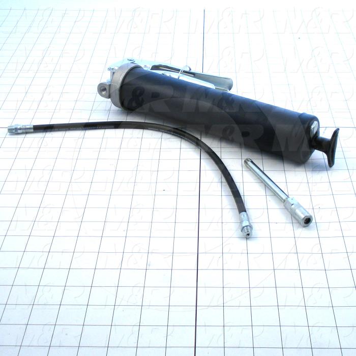 Tools, Grease Gun Type, Comes With 18" Hose and 6" Pipe, 3 Way Loading Action Gun
