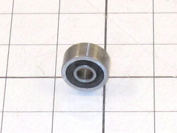 Track Rollers, ISO, 24 mm Roller Diameter, 11 mm Roller Width, 8 mm Bore Size, 1 Gal.