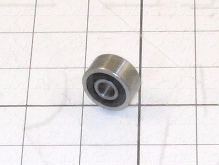 Track Rollers, ISO, 24 mm Roller Diameter, 11 mm Roller Width, 8 mm Bore Size, 1 Gal.