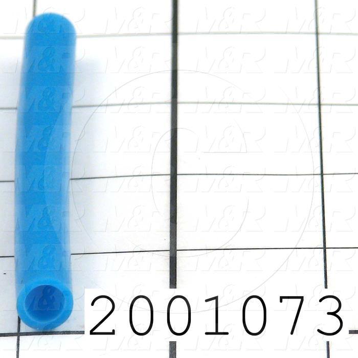 Tubing, 3/8" OD, Blue Color, Nylon 11 Material