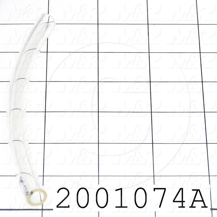 Tubing, 3/8" OD, Clear Color, Polyurethane Material