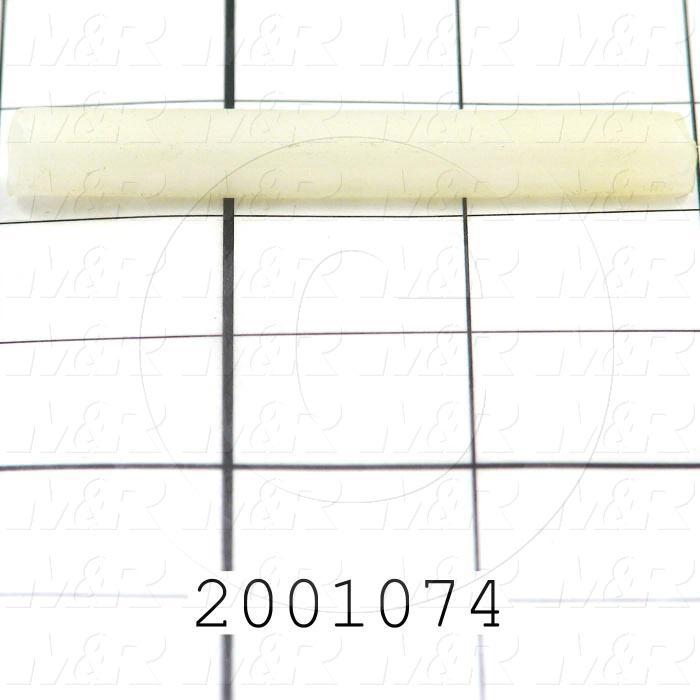 Tubing, 3/8" OD, White Color, Nylon 11 Material