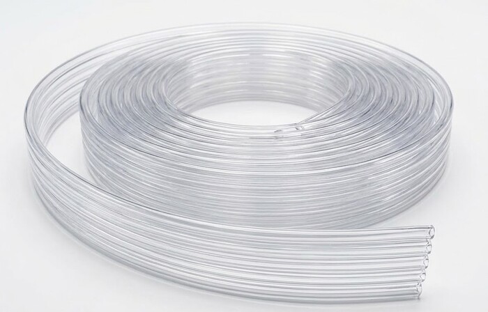 Tubing, 3 mm ID, 5 mm OD, Clear Color, 6 Row