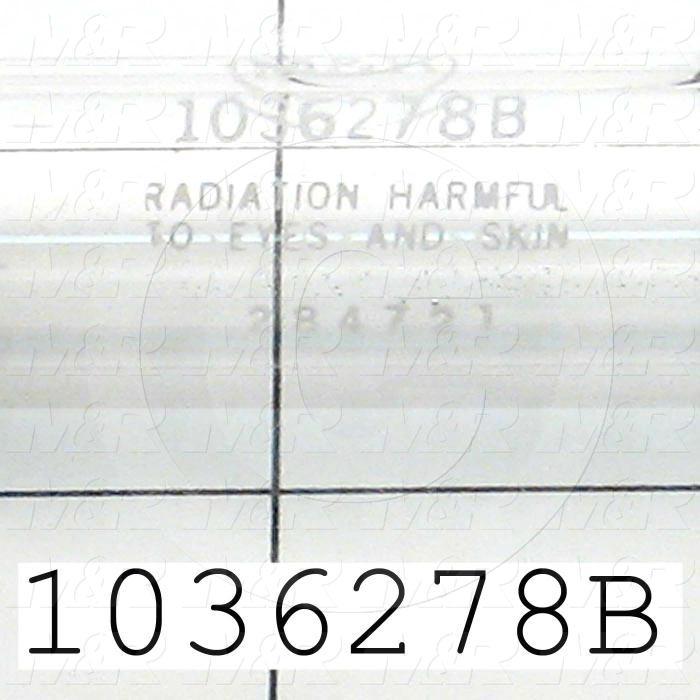 UV Lamps, Mercury, 44", 300W/in, 10.2A, 1400VAC