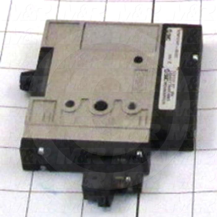 Vacuum Ejector, Air Operated, 630mmHg Max. Vacuum Pressure, 40 l/min Max. Suction Flow, 1 Station Unit, 24VDC Voltage