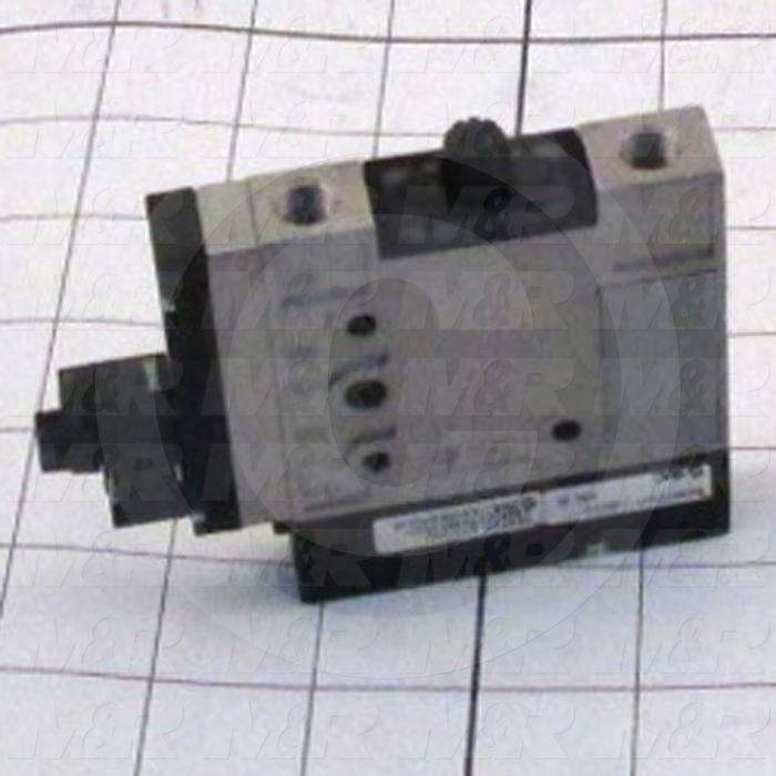 Vacuum Ejector, Air Operated, 630mmHg Max. Vacuum Pressure, 40 l/min Max. Suction Flow, 1 Station Unit, 24VDC Voltage