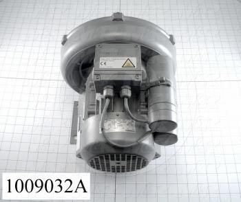 Vacuum Motor, 0.95KW, 115/230VAC, 1 Phase, 60/50Hz