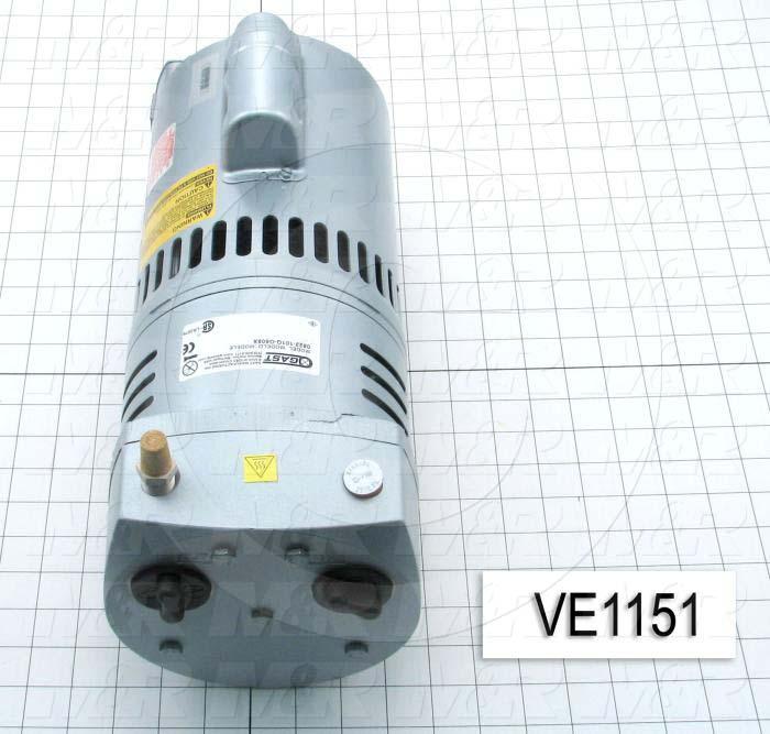 Vacuum Motor, 3/4HP, 1425 RPM, 115/230VAC, 1 Phase, 60/50Hz