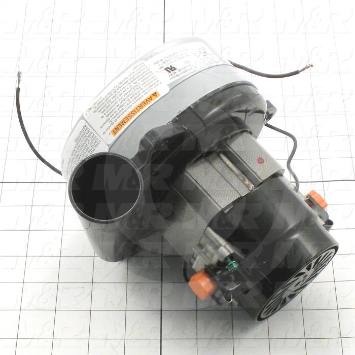 Vacuum Motor, 96 CFM, 110V, 1 Phase, 60/50Hz
