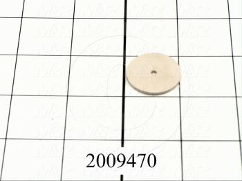 Vacuum Pad, 1" Pad Dia., Flat Pad Type