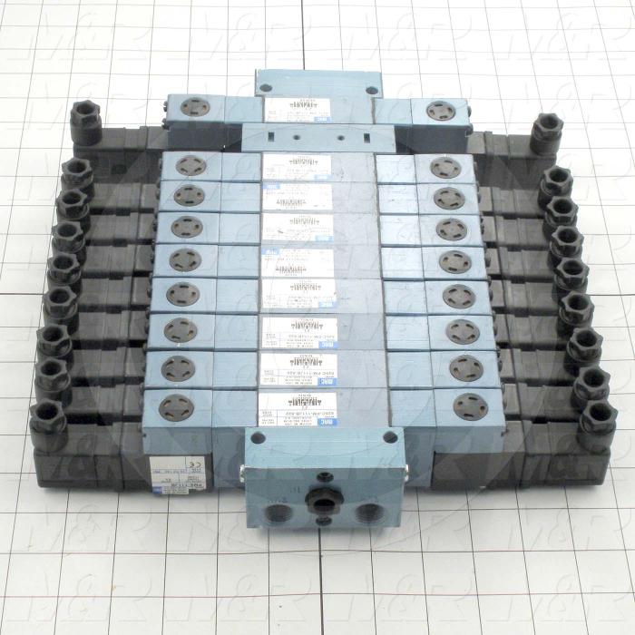 Valve Accessories, Head Block 8 Colors REV C For Challenger With Index