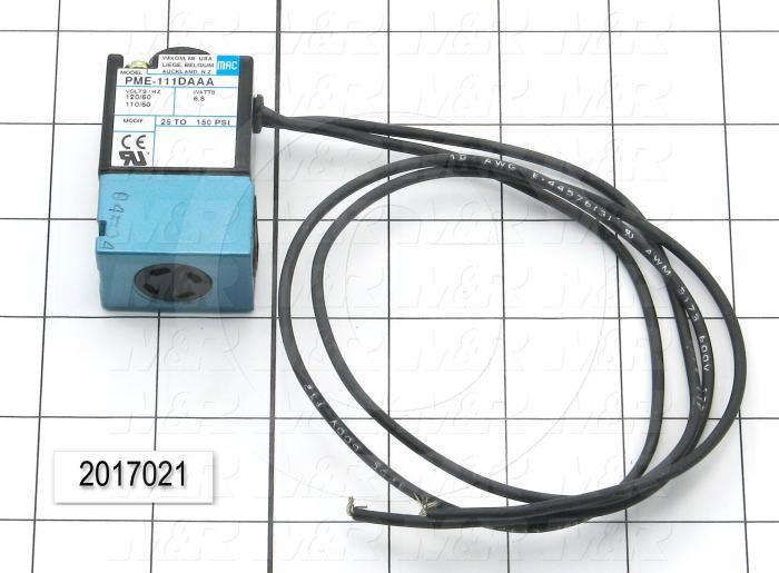 Valve Accessories, Solenoid & Pilot Old Style Assembly, Assembly Designated For 800 Series Valves