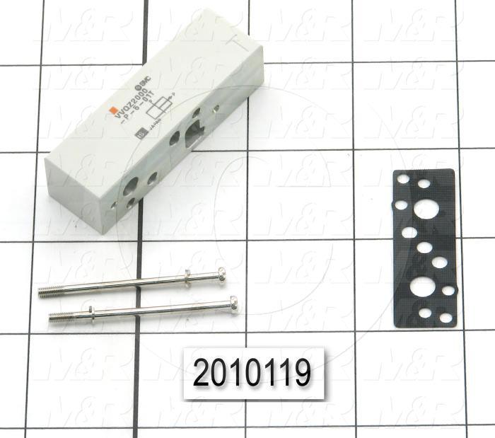 Valve Accessories, Valve Block Spacer, Used In 2010091