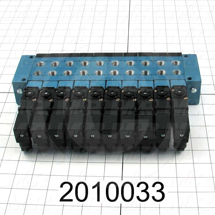 Valve Accessories, Valve Manifold 10 Stack