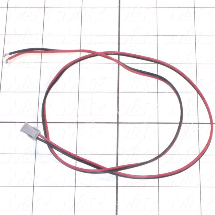 Valve Cable, With Plug, 0.6m, 24VDC