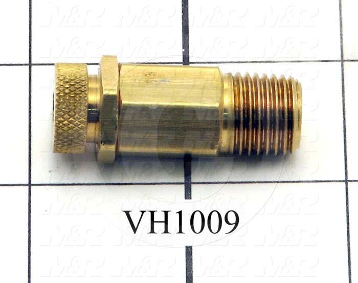 Valve Relief Pressure, 1/4 NPT Port Size, 5-27"HG Operating Pressure, Adjustable Rugged Bronze Material Notes
