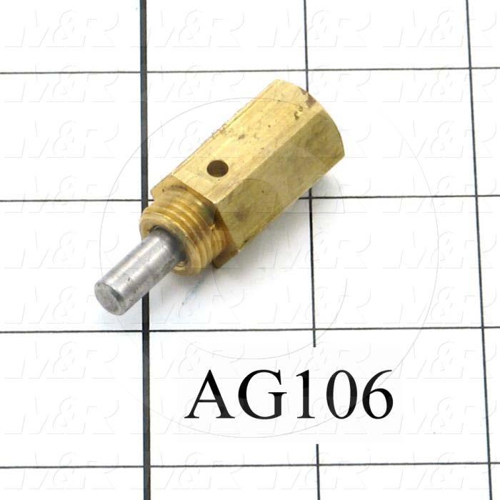 Valve Relief Pressure, 1/8 Npt Port Size, 5-27"HG Operating Pressure, Adjustable Notes