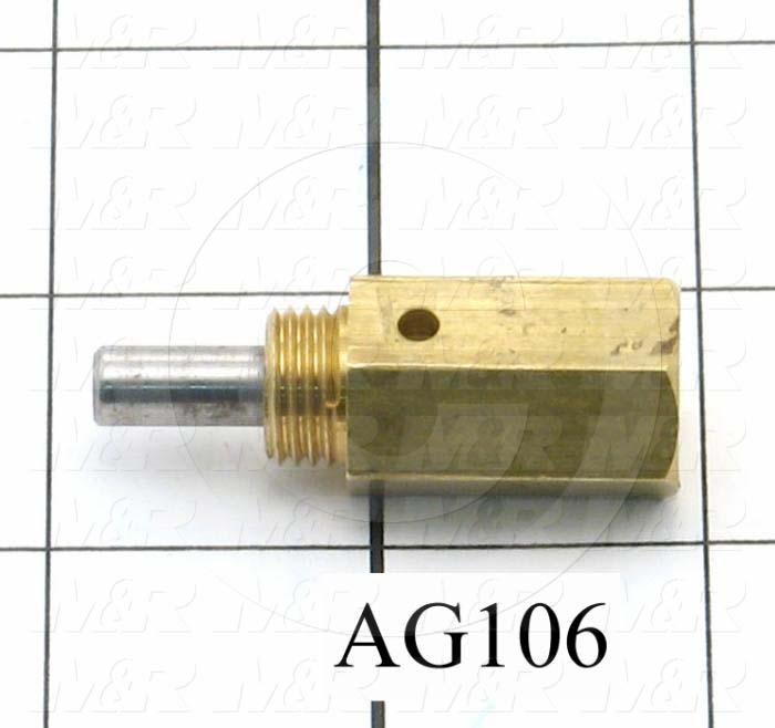 Valve Relief Pressure, 1/8 Npt Port Size, 5-27"HG Operating Pressure, Adjustable Notes