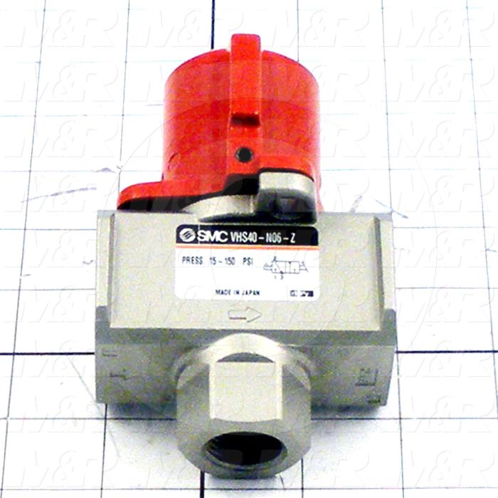 Valve Relief Pressure, 3/4" NPT Port Size, 0.1 - 1.0 MPa Operating Pressure