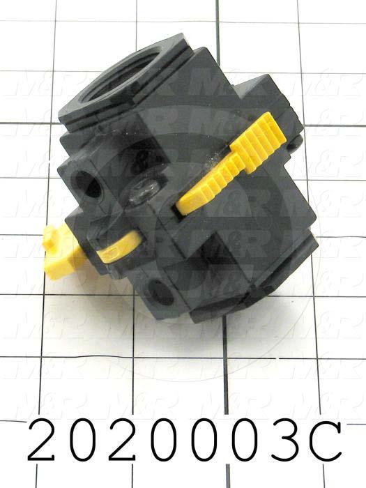 Valves, Air Operated Type, 2 Position / 3 Way Operation, 3/4" NPT Port, Inline, 250 Psi Max. Pressure, Shut Off & Lockout Valve Function