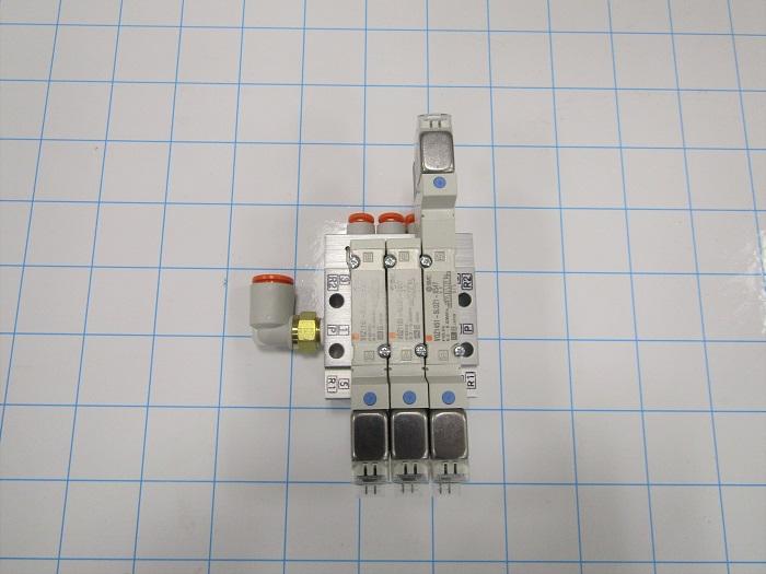 Valves, Air Operated Type, 3 Stations