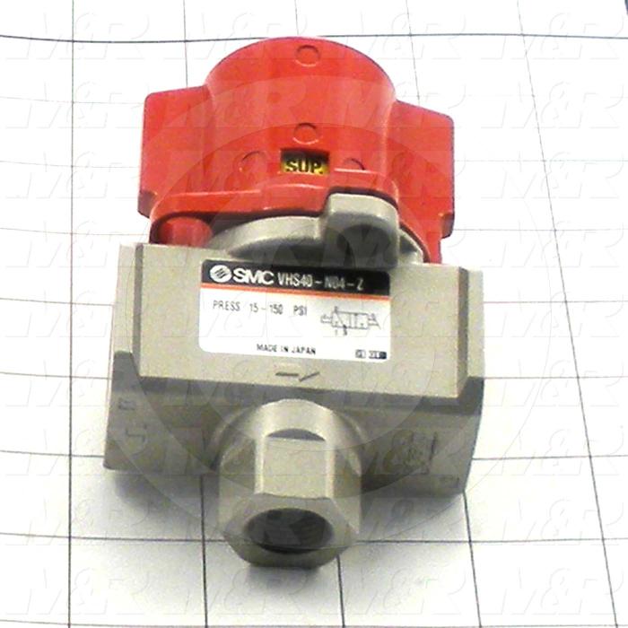 Valves, Lockout Type, 2 Position / 3 Way Operation, 1/2" PTF Port, Individual Mounting, 250 Psi Max. Pressure