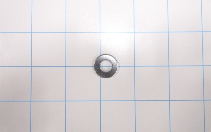 Washers and Shims, Stainless Steel, Wrought Flat Washer Type, 5/16" Screw Size, Inside Diameter 0.38 in., Outside Diameter 0.875", 0.078" Thickness