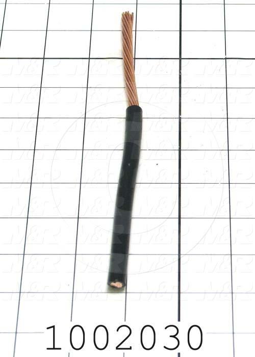 Wire, 4AWG, Black