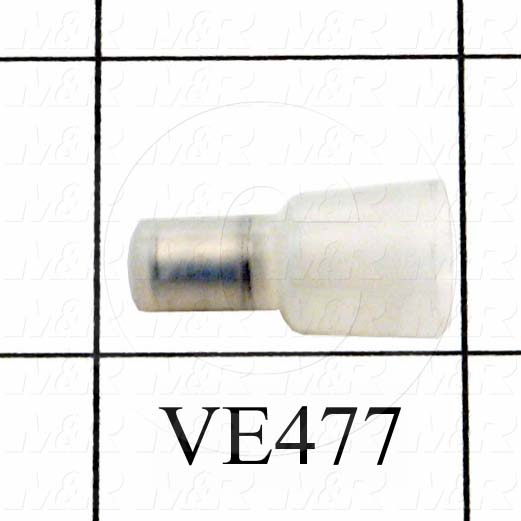 Wire Connector, Closed End, 4, 18AWG Minimum Wire Size, 2, 12AWG Maximum Wire Size