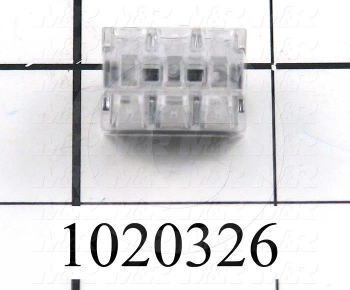 Wire Connector, Pushwire, 6 Conductors