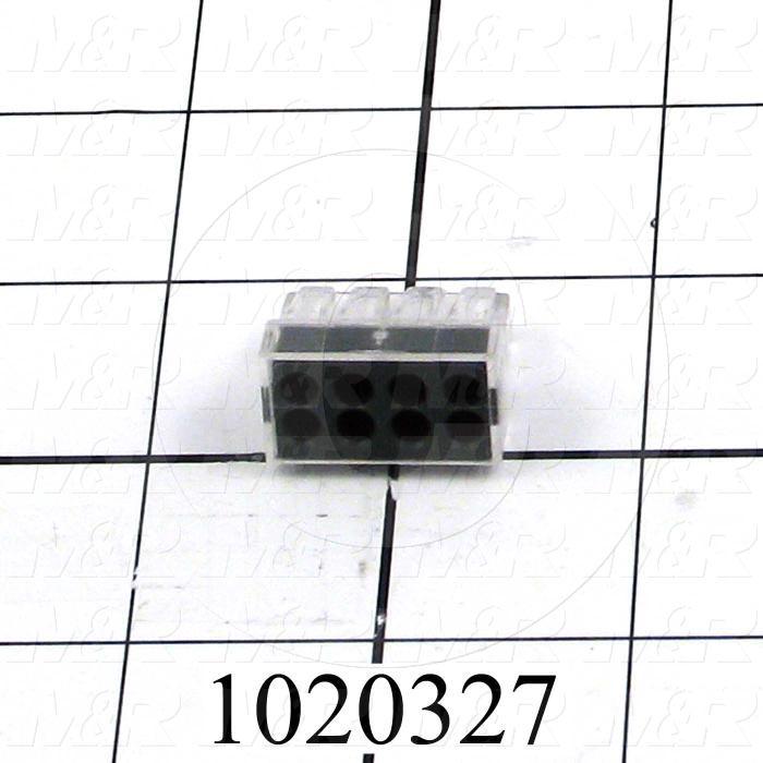 Wire Connector, Pushwire, 8 Conductors