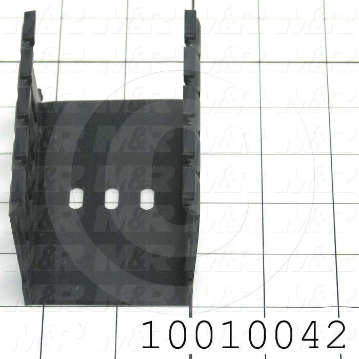 Wire Duct, 2" Width, 2" Depth, Black