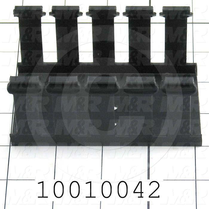 Wire Duct, 2" Width, 2" Depth, Black