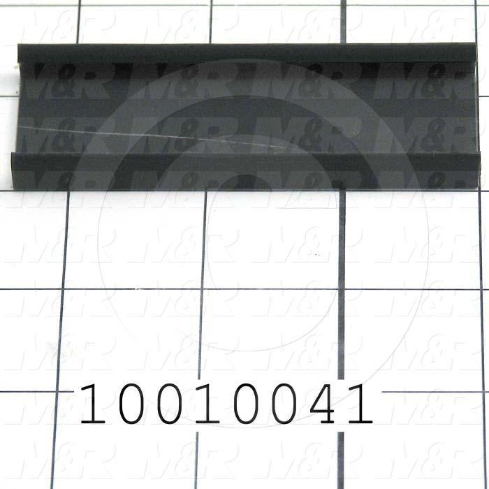 Wire Duct Cover, 1", Black