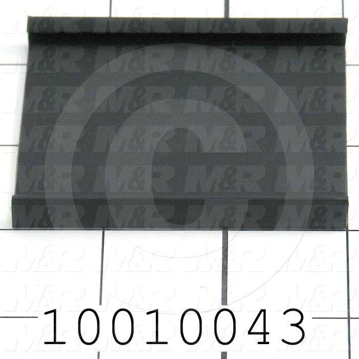 Wire Duct Cover, 2", Black