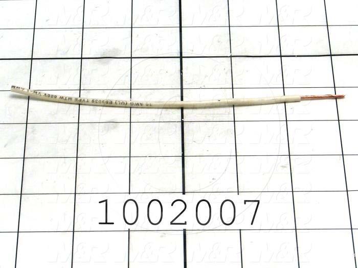 Wire, Ignition, 16AWG, White