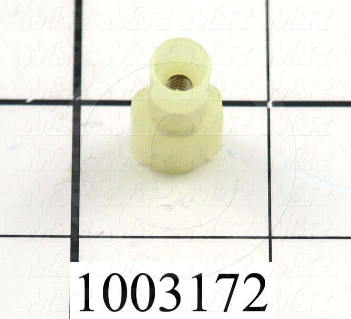 Wire Terminal, Male Quick Connect, Yellow, Wire Range 12-10AWG