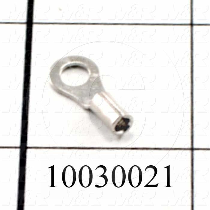Wire Terminal, Ring, Wire Range 16-14AWG, #8 Stud Size