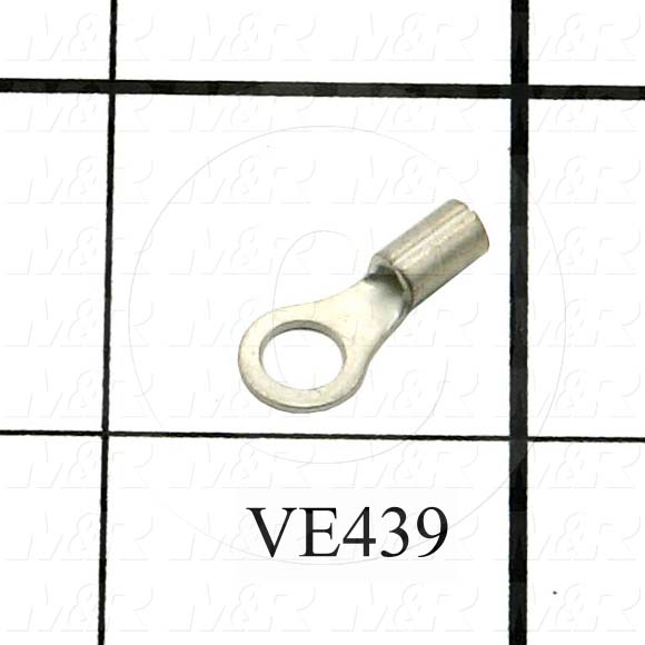 Wire Terminal, Ring, Wire Range 16-14AWG