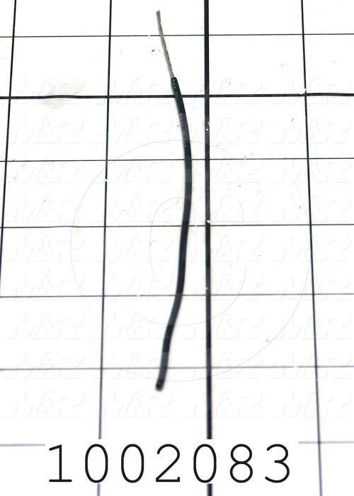 Wire, tfn solid, 20AWG, Black/White